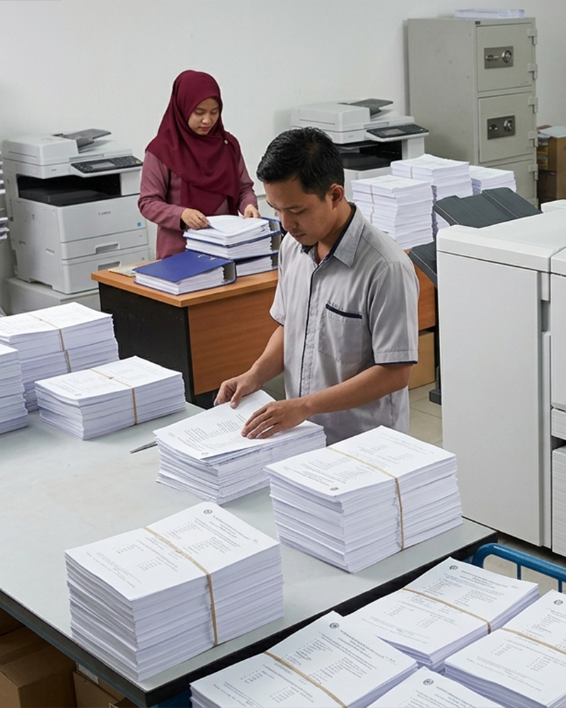 Penggandaan Soal